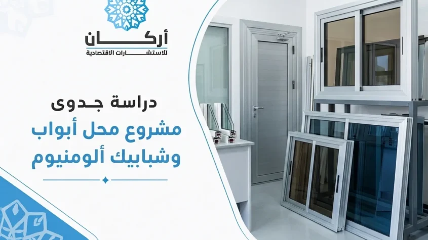 دراسة جدوى مشروع محل الأبواب والشبابيك الألمونيوم: الفرصة الأكثر ربحية في 2026