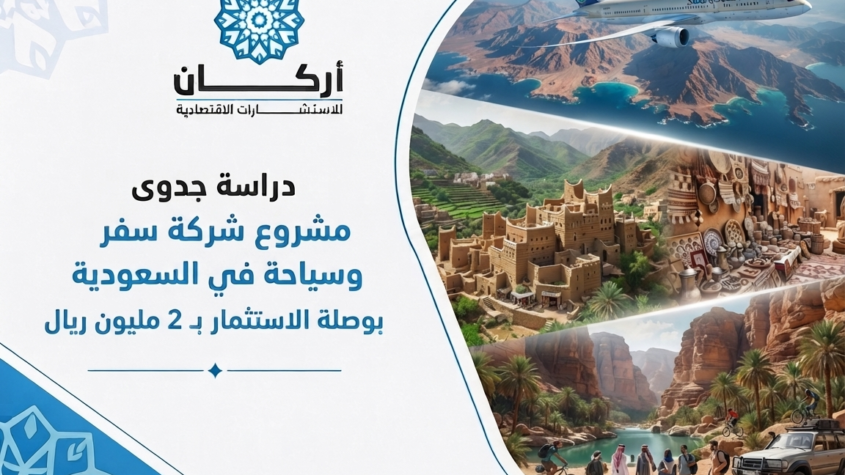 دراسة جدوى مشروع شركة سفر وسياحة في السعودية: بوصلة الاستثمار بـ 2 مليون ريال