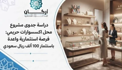 دراسة جدوى مشروع محل اكسسوارات حريمي
